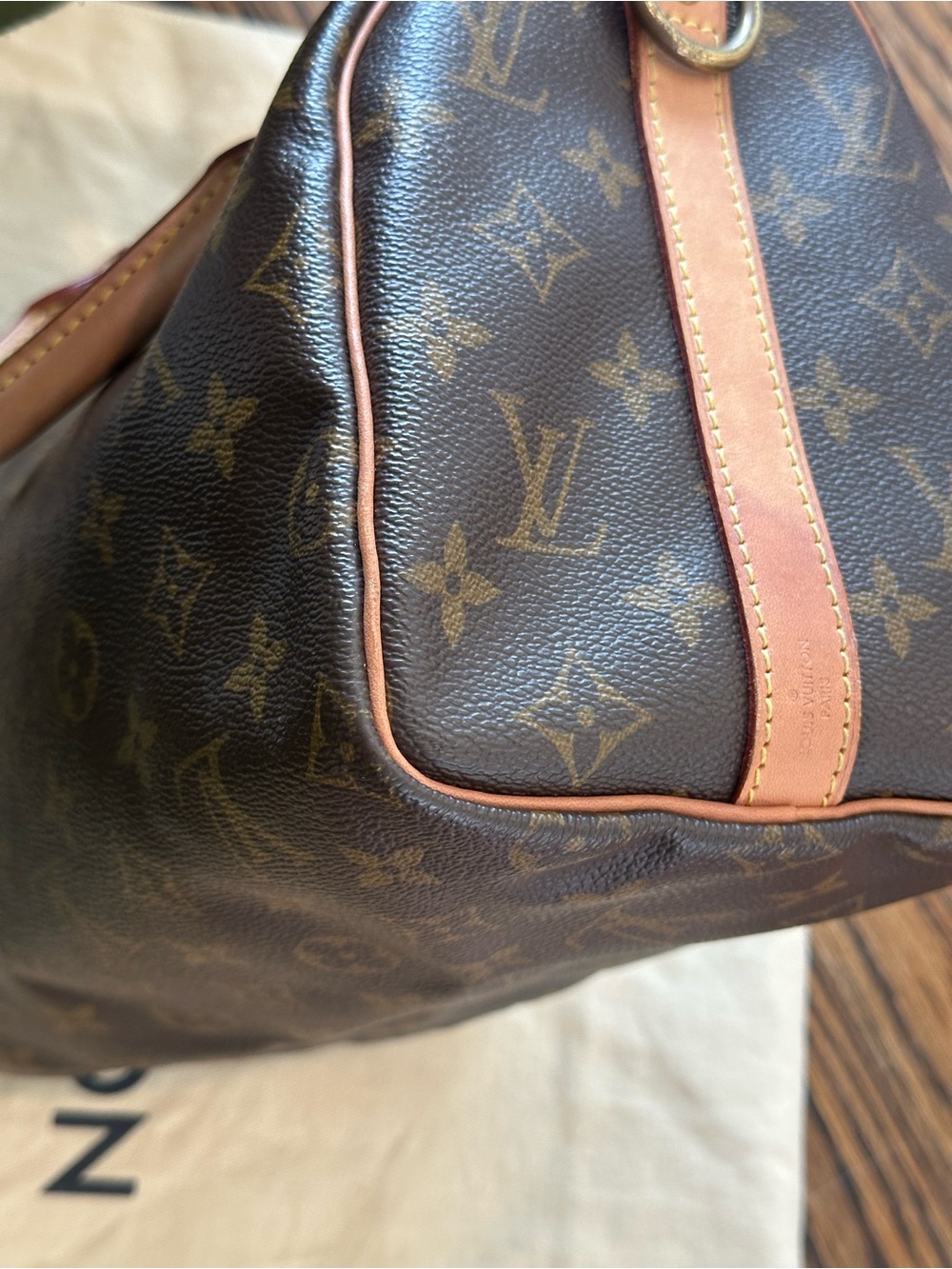 Louis Vuitton Brown Monogram Speedy Bandouliere 25 - Picture 6 of 16